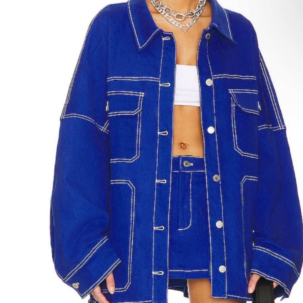 BY.DYLN COOPER JACKET IN BLUE💙💙
